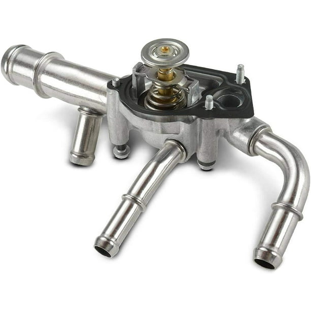Coolant Thermostat and Housing Assembly with Gasket Replacement for Chevrolet Equinox Malibu Impala Cadillac XTS SRX Buick Pontiac Saturn Coolant Thermostat and Housing Assembly with Gasket Replacement for Chevrolet Equinox Malibu Impala Cadillac XTS SRX Buick Pontiac Saturn